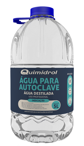 ÁGUA DESTILADA E DEIONIZADA