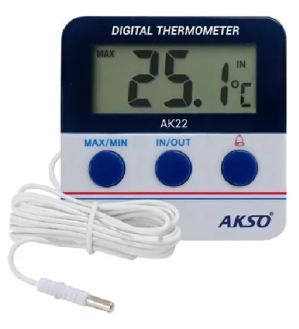 TERMÔMETRO COM ALARME PARA FREEZER / GELADEIRA